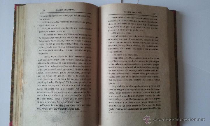 Libros antiguos: Detalle p&aacute;ginas algo manchadas - Foto 4