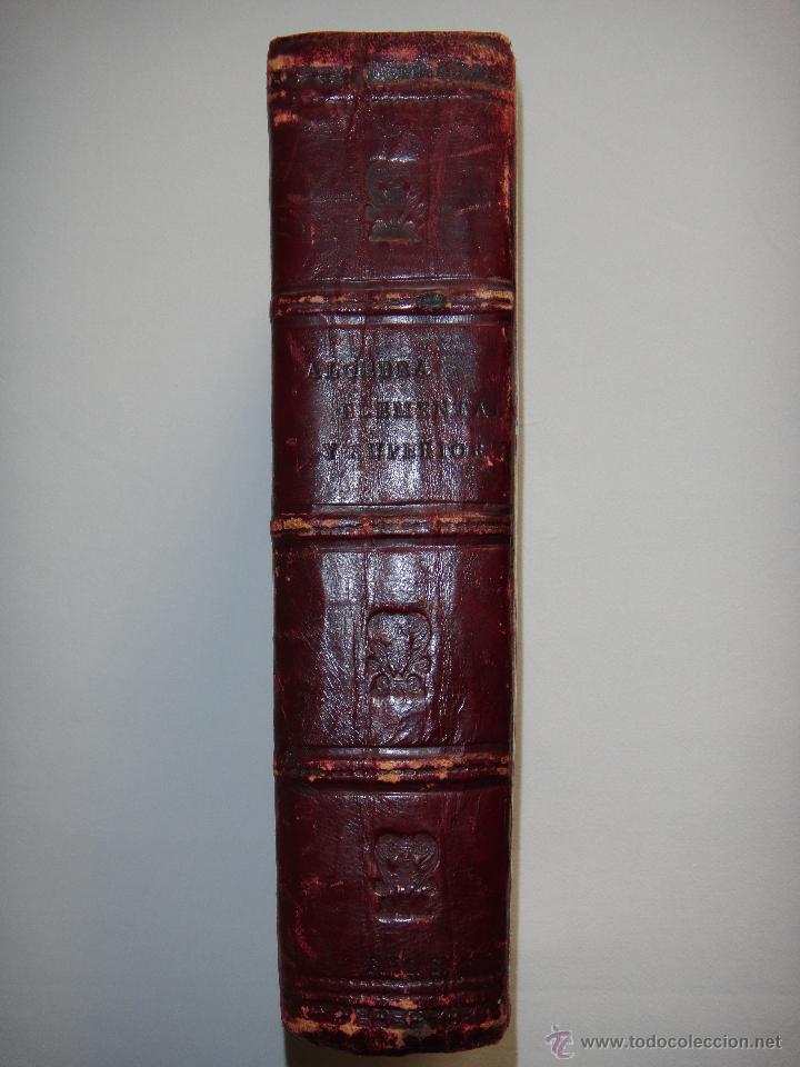 Libros antiguos: ALGEBRA ELEMENTAL Y SUPERIOR, CH. BRIOT. LIBRER&Iacute;A DE HERNANDO Y COMPA&Ntilde;&Iacute;A, 1900 - Foto 2
