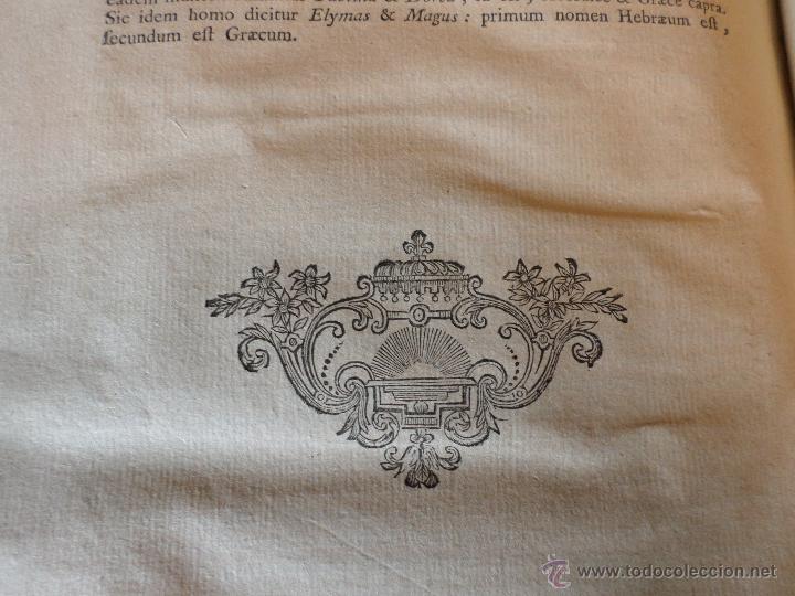 Libros antiguos: APPARATUS BIBLICUS 1723 - Foto 13