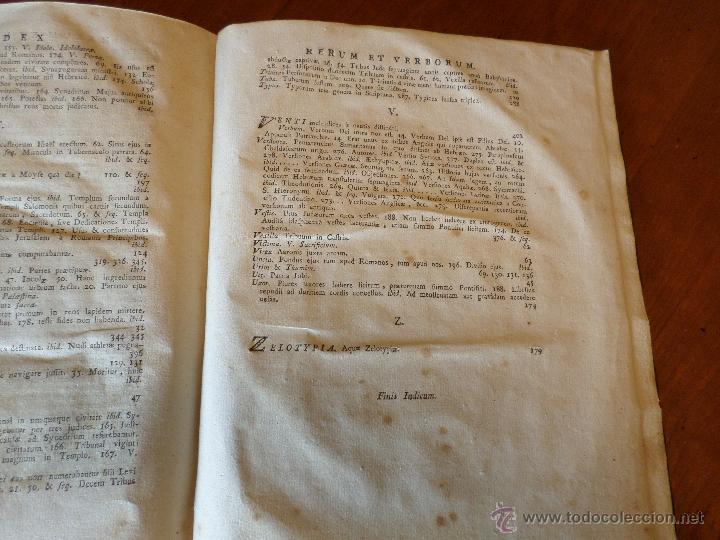 Libros antiguos: APPARATUS BIBLICUS 1723 - Foto 15
