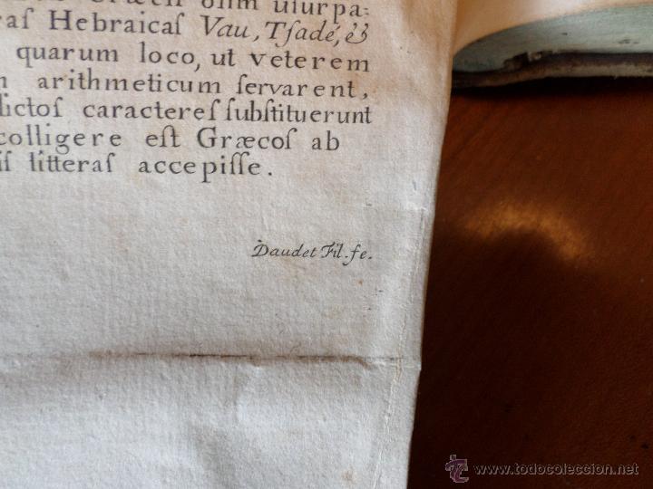 Libros antiguos: APPARATUS BIBLICUS 1723 - Foto 16