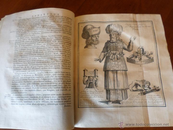 Libros antiguos: APPARATUS BIBLICUS 1723 - Foto 31
