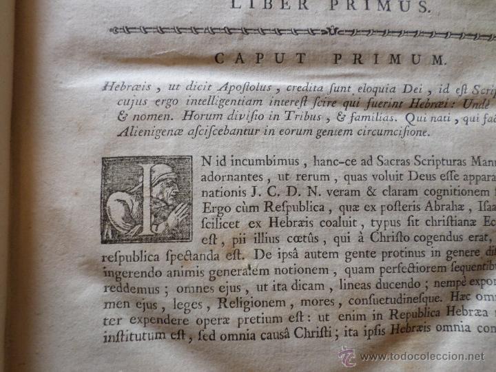Libros antiguos: APPARATUS BIBLICUS 1723 - Foto 38