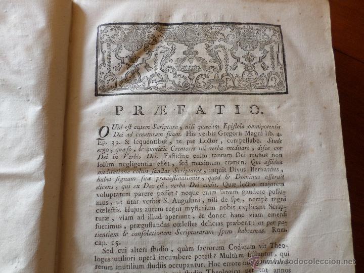 Libros antiguos: APPARATUS BIBLICUS 1723 - Foto 43