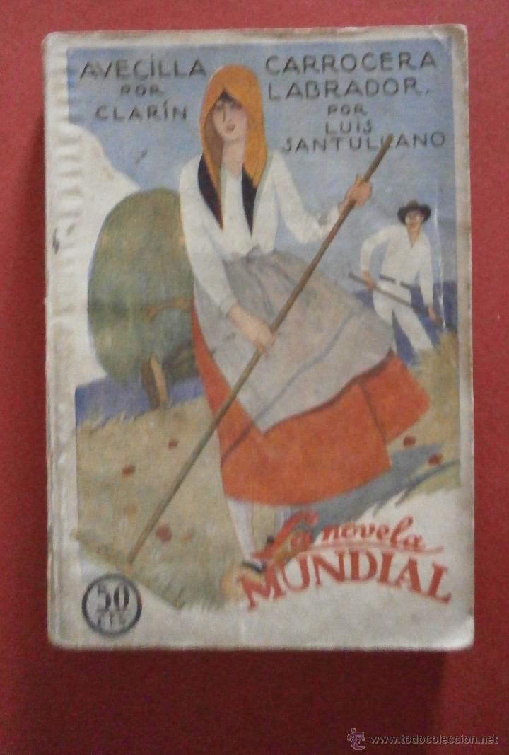 Libros antiguos: Avecilla. Clarin-  Carrocera Labrador. Luis Santullano - Foto 1