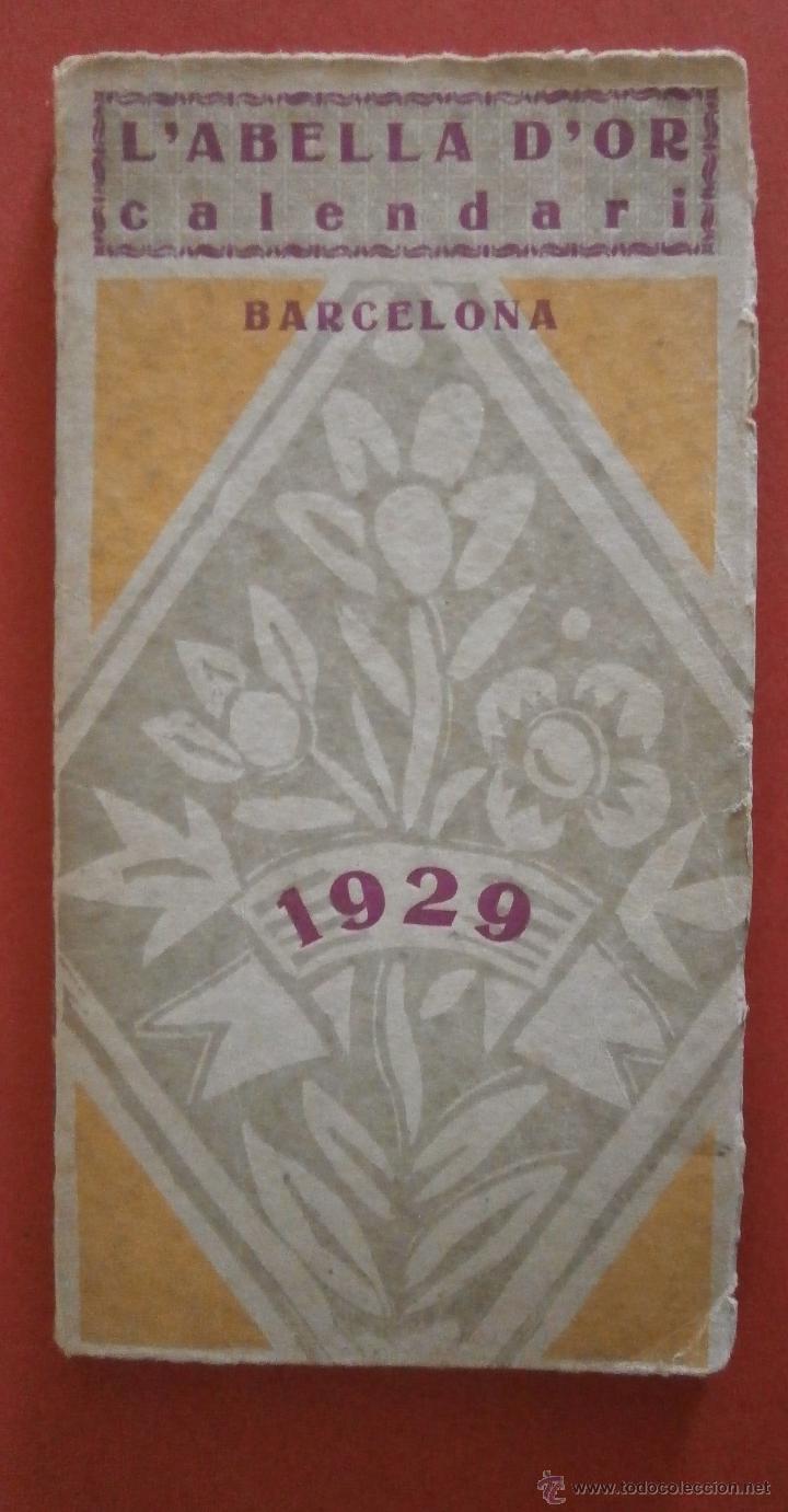 Libros antiguos: LAbella dOr. Calendari 1929 - Foto 1