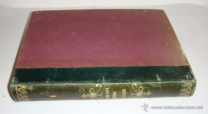 Libros antiguos: ENSAYO SOBRE EL OR&Iacute;GEN, ESP&Iacute;RITU Y PROGRESOS DE LA LEGISLACI&Oacute;N DE LAS AGUAS. TOMO I. 1864 - Foto 1