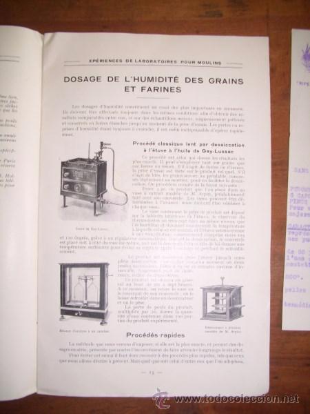 Libros antiguos: EXP&Eacute;RIENCES de Laboratoires de Moulins - Foto 4