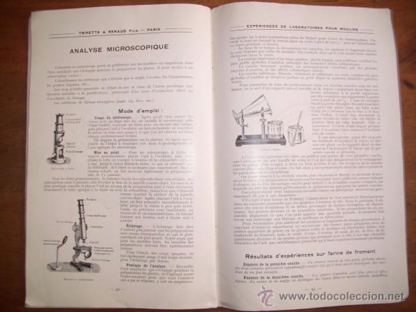 Libros antiguos: EXP&Eacute;RIENCES de Laboratoires de Moulins - Foto 5