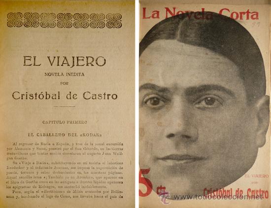 Libros antiguos: CASTRO, Cristobal de.  El viajero.  1916. - Foto 1