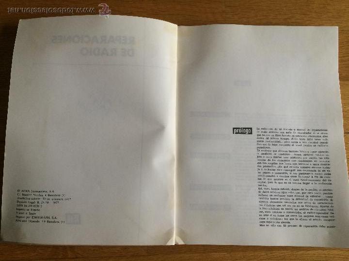 Libros antiguos: Reparaciones de Radio - Foto 2