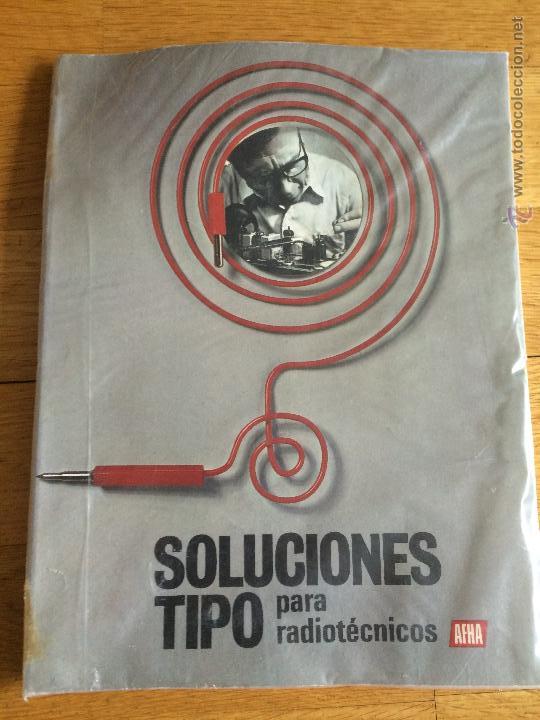 Libros antiguos: Soluciones tipo para radiot&eacute;cnicos - Foto 1