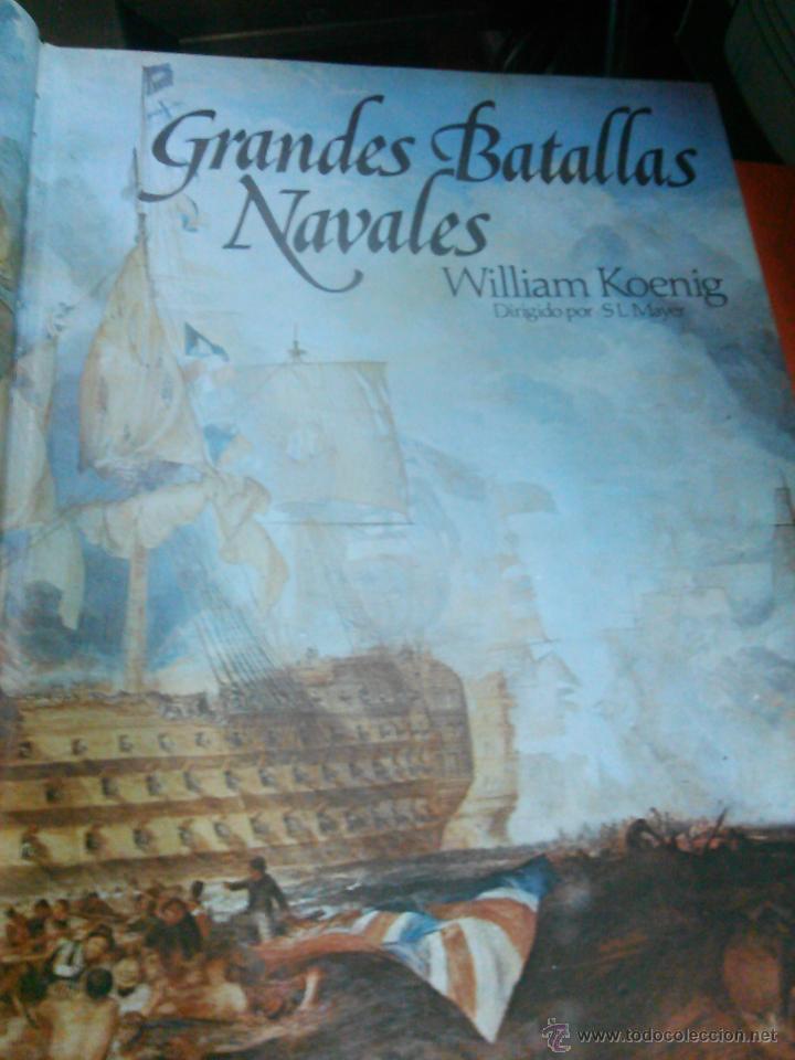 Libros antiguos: GRANDES BATALLAS NAVALES - Foto 1