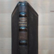 Libros antiguos: BECCARIA: DES DÉLITS ET DES PEINES, (BIBLIOTHEQUE NATIONALE, PARÍS, 1869). Lote 51632059