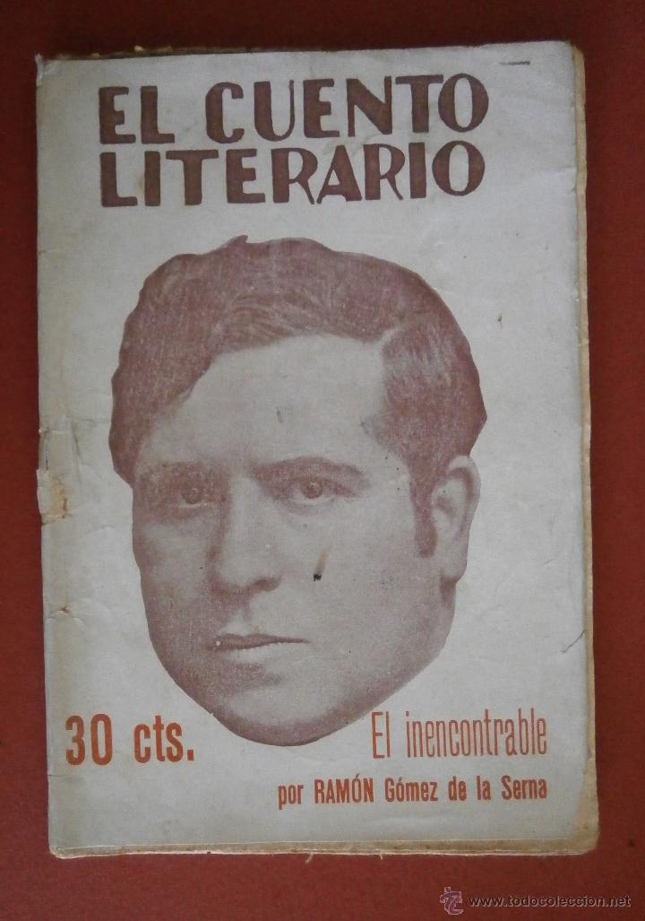 Libros antiguos: El inencontrable. Ram&oacute;n G&oacute;mez de la Serna - Foto 1