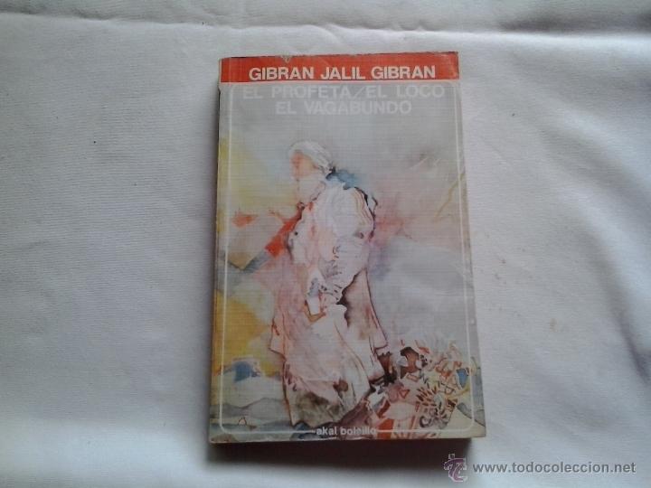 Libros antiguos: EL PROFETA / EL LOCO / EL VAGABUNDO - Foto 1