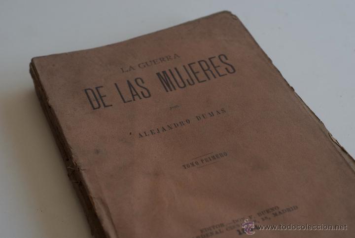 Libros antiguos: La guerra de las mujeres - A. Dumas  1894 - Foto 3