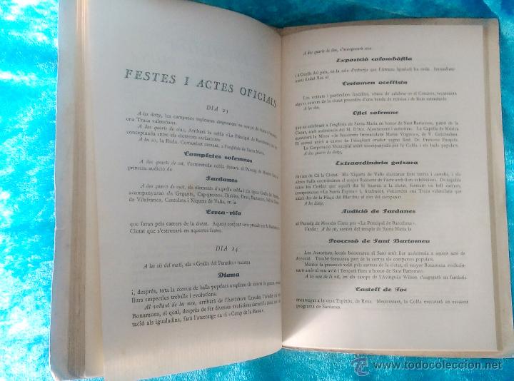 Libros antiguos: CIUTAT DIGUALADA, FESTA MAJOR, 1930, BAS DIGUALADA ESTAMPER - Foto 3