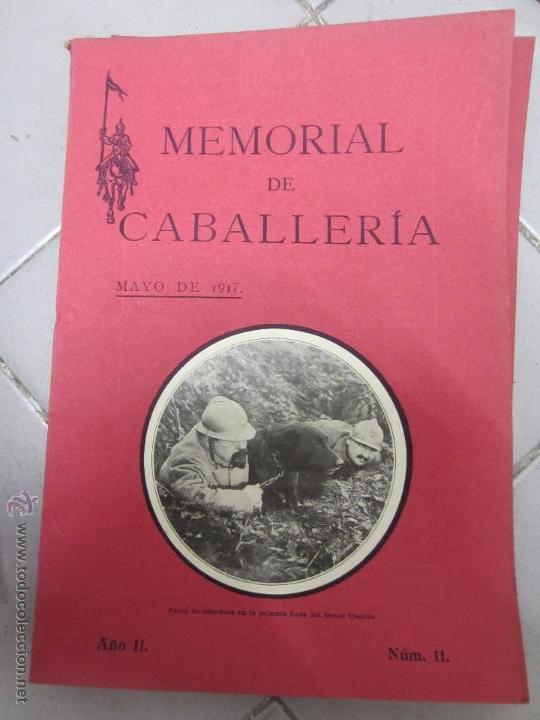 Livros antigos: memorial de caballeria Mayo de 1917