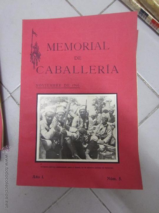 Livros antigos: Memorial de caballeria Noviembre 1916