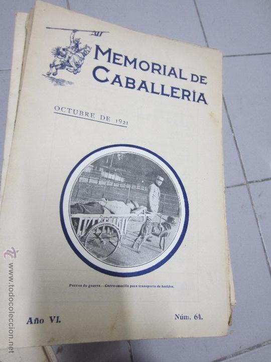 Livros antigos: Memorial de caballeria Octubre 1921