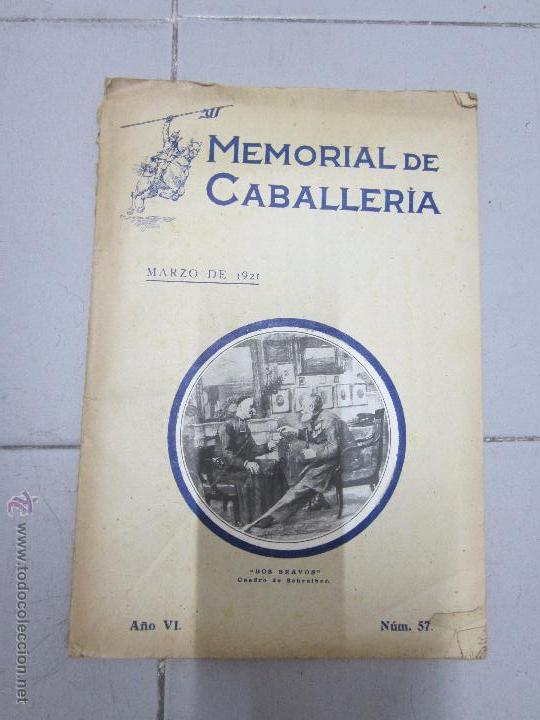 Livros antigos: Memorial de caballeria marzo 1921