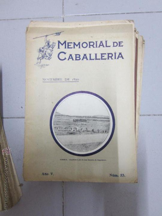 Libri antichi: Memorial de caballeria noviembre 1920