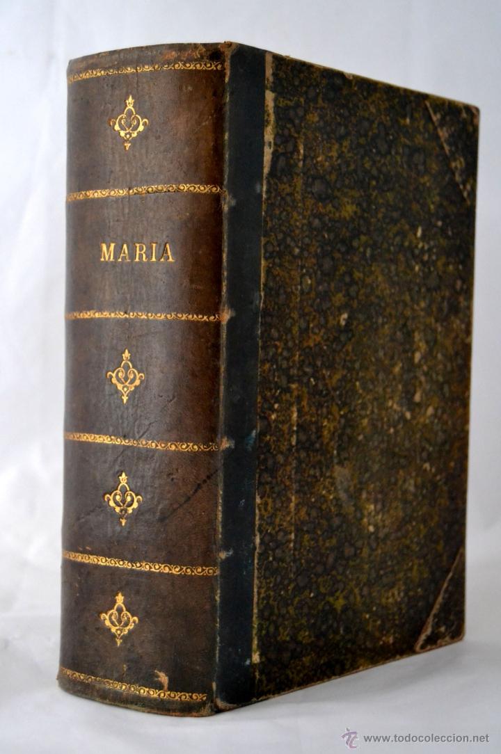Libros antiguos: MARIA * abate B * CON LAMINAS - Foto 1
