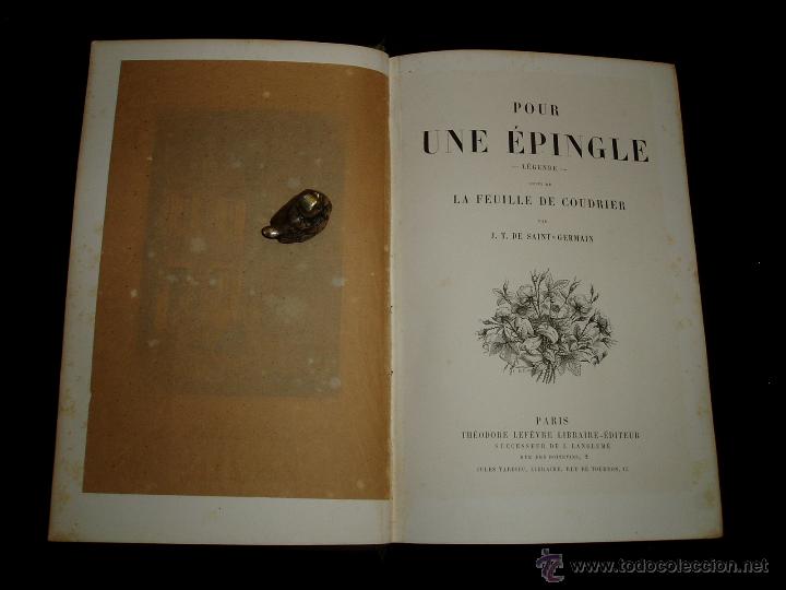 Libros antiguos: La Legende de L&acute;Epingle - Foto 5