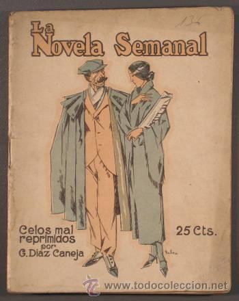 Libros antiguos: DIAZ-CANEJA, GUILLERMO: CELOS MAL REPRIMIDOS. 1924 - Foto 1