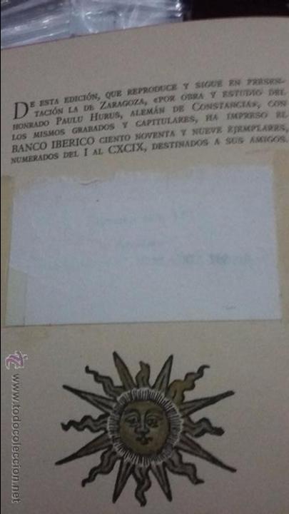 Libros antiguos: LIBRO -REPORTORIO DE LOS TI&Eacute;MPOS- EDICION NUMERADA Y COLOREADA A MANO - Foto 12