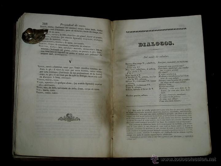 Libros antiguos: Gram&aacute;tica Francesa para Uso de Espa&ntilde;oles 1848 - Foto 4