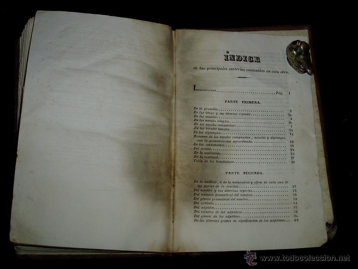 Libros antiguos: Gram&aacute;tica Francesa para Uso de Espa&ntilde;oles 1848 - Foto 5