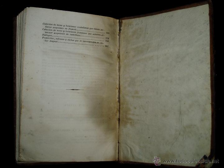 Libros antiguos: Gram&aacute;tica Francesa para Uso de Espa&ntilde;oles 1848 - Foto 6
