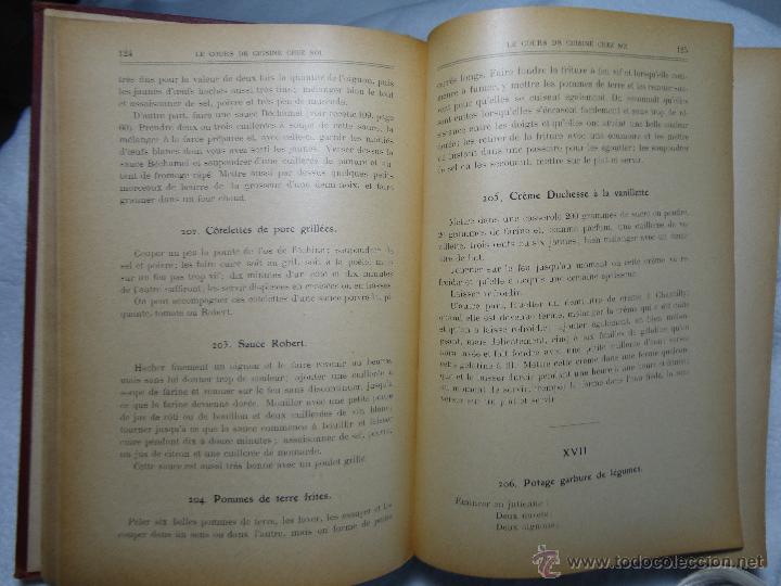 Libros antiguos: LE COURS DE CUISINE CHEZ SOY. - Foto 2