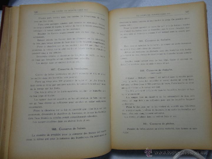 Libros antiguos: LE COURS DE CUISINE CHEZ SOY. - Foto 3