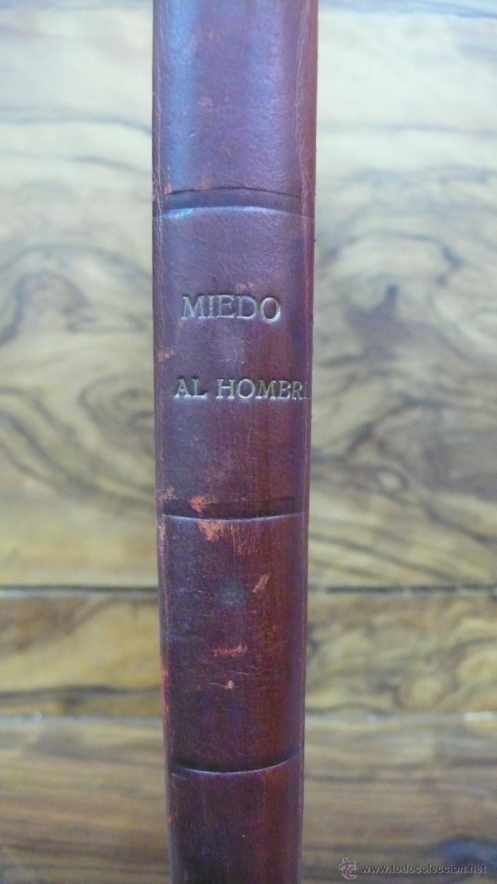 Libros antiguos: MIEDO AL HOMBRE. CARLOS FRONTAURA. - Foto 2