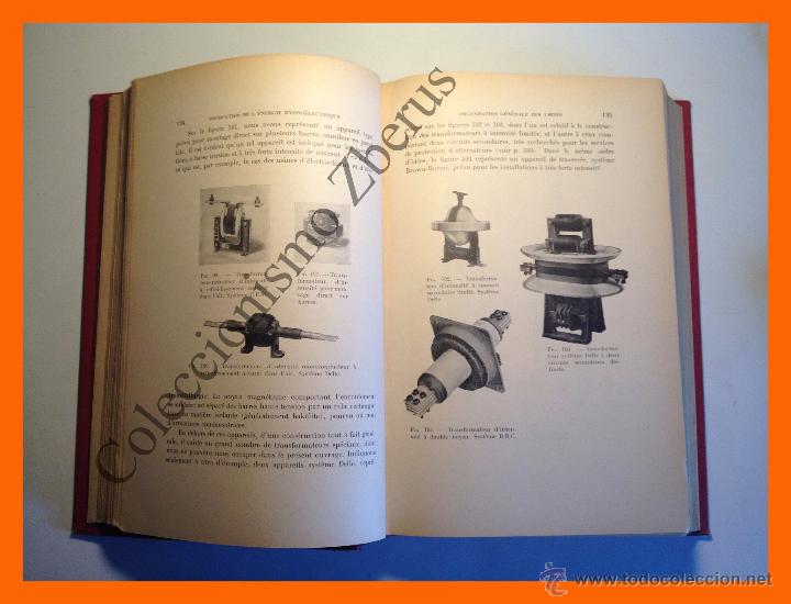 Libros antiguos: Utilisation des Forces Hydroelectriques. Etude generale des installations electriques. L. Barbillion - Foto 2