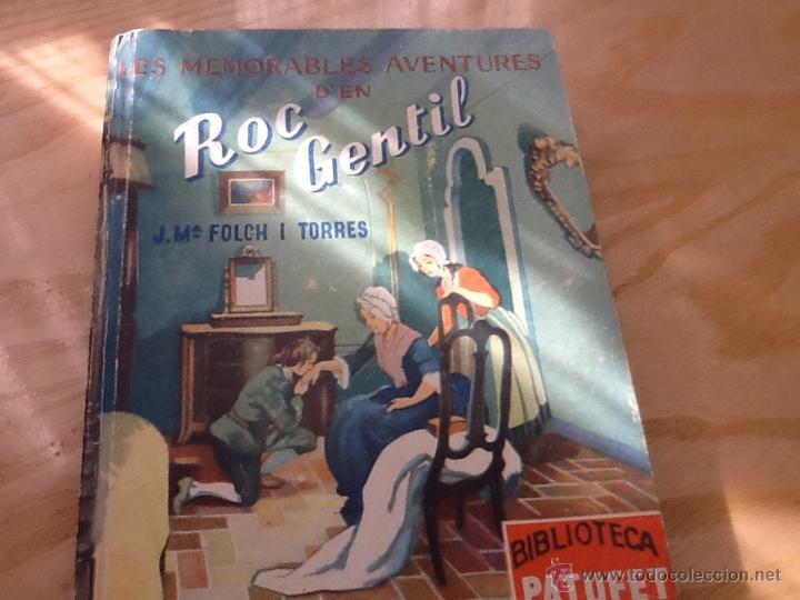 Libros antiguos: Roc gentil, biblioteca Patufet. 1954 - Foto 1