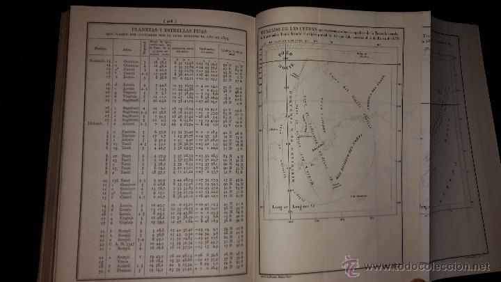 Libros antiguos: ALMANAQUE NAUTICO PARA EL A&Ntilde;O 1859. - Foto 5