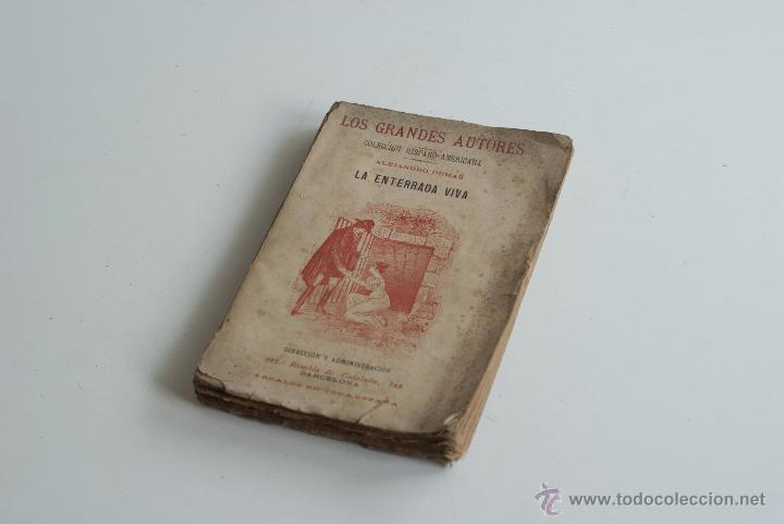 Libros antiguos: Colecci&oacute;n Hispano - Americana - La enterrada viva - Alejandro Dumas - Foto 1