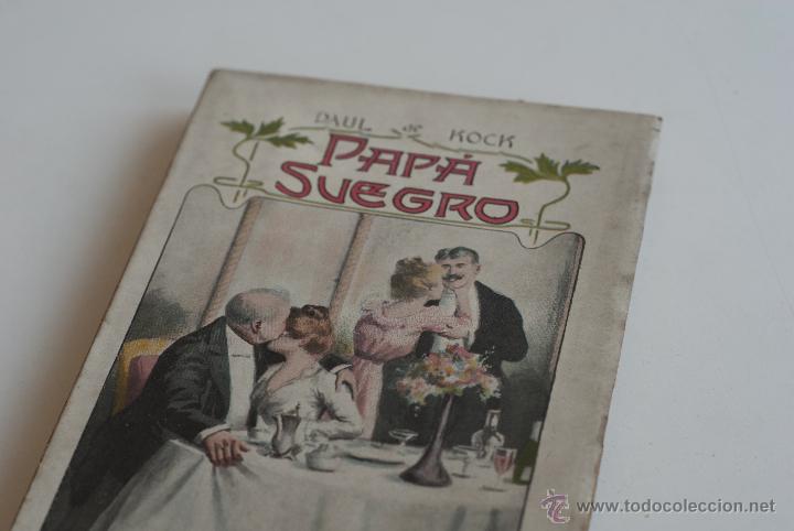 Libros antiguos: Pap&aacute; suegro - Paul de Kock - Foto 2