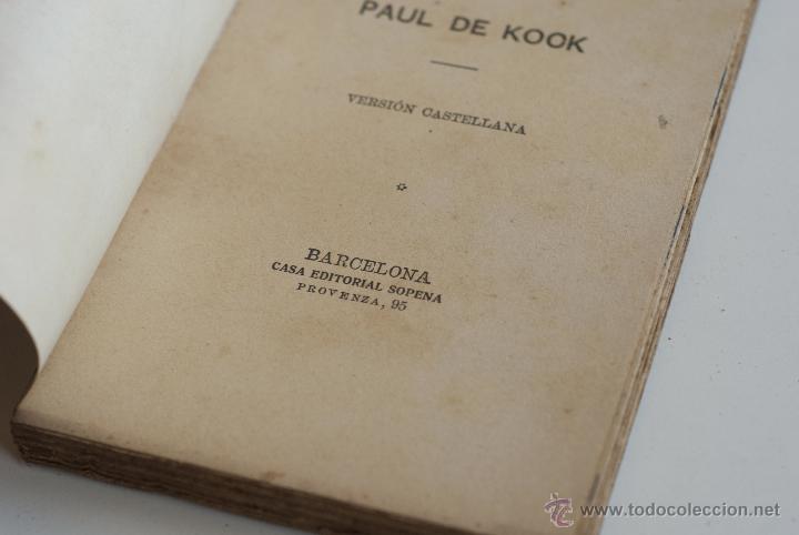 Libros antiguos: Pap&aacute; suegro - Paul de Kock - Foto 4