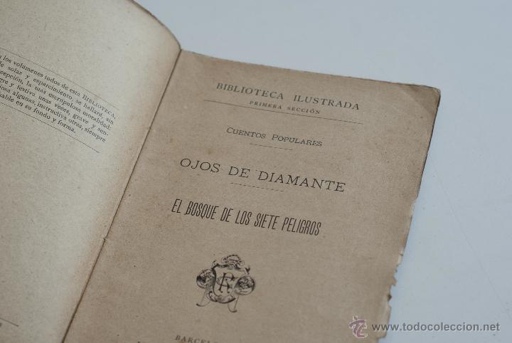 Libros antiguos: Biblioteca Ilustrada - Cuentos Populares 1893 - Foto 3