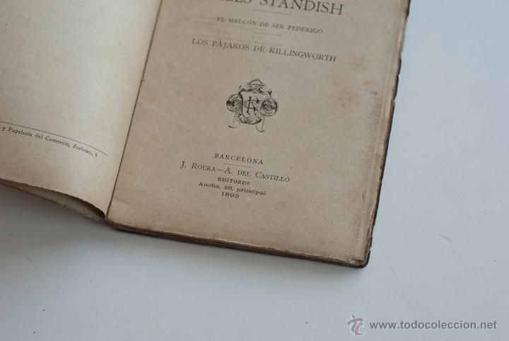 Libros antiguos: Biblioteca Ilustrada - Miles Standish - Longfellow 1893 - Foto 4