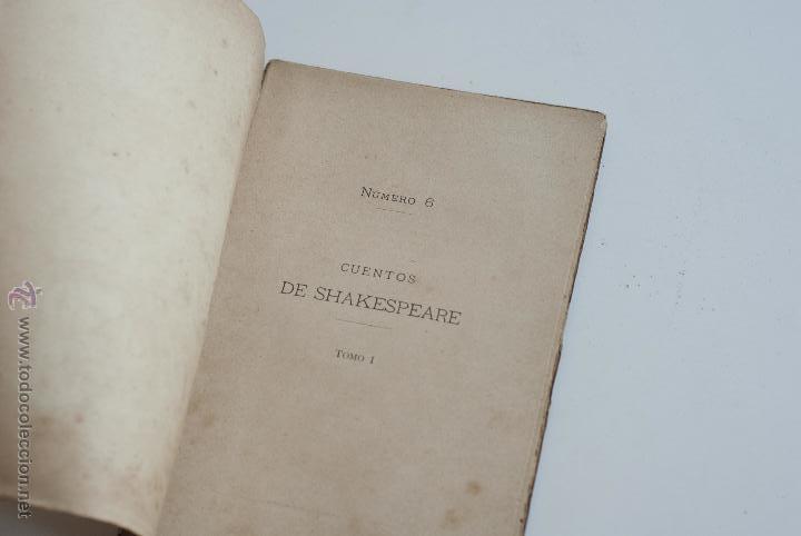 Libros antiguos: Biblioteca Ilustrada - Cuentos de Shakespeare  1893 - Foto 2