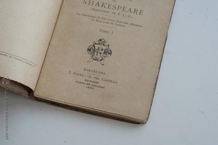 Libros antiguos: Biblioteca Ilustrada - Cuentos de Shakespeare  1893 - Foto 4