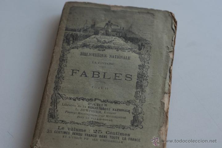 Libros antiguos: Fables Tome II - La Fontaine  1892 - Foto 2