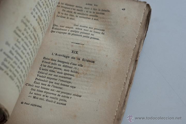 Libros antiguos: Fables Tome II - La Fontaine  1892 - Foto 5
