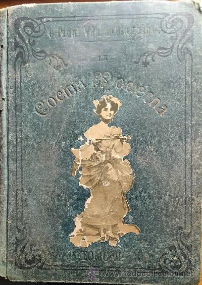 Libros antiguos: La Cocina Moderna Mexico 1909 - Foto 2